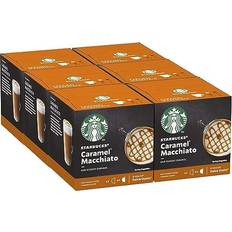 Starbucks Food & Drinks Starbucks Caramel Macchiato Coffee Pods 6 x 12 72 Capsules 36 Servings