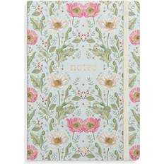 Burde Notebook Deluxe A5 Blue Flower