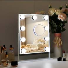 Fenchilin Hollywood Vanity Mirror with Lights - White