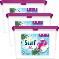 Surf Cleaning Equipment & Cleaning Agents Surf 3 in 1 Laundry Washing Capsules Coconut Bliss 18 Washes S Pack
