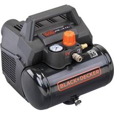 Black decker kompressor Black & Decker Kompressor Oljefri Supersilent 8bar 6L 230V