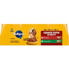 Pets Pedigree Choice Cuts in Gravy with Beef and Country Stew Canned Variety Pack 12x374.2g