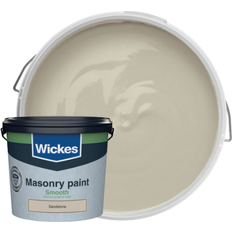 Wickes Masonry Smooth Paint Sandstone Concrete Paint Sandstone 5L