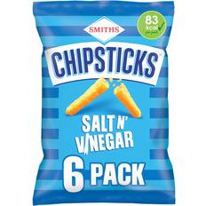 Chipsticks Salt & Vinegar Multipack Crisps 6 x 17 g
