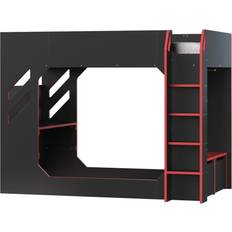 High Sleeper Gaming Bed with Desk