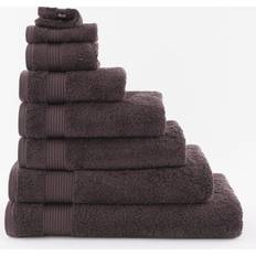 Dunelm Egyptian Cotton Guest Towel Brown (30x30cm)