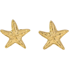 Shein pair Fashionable Elegant Delicate Starfish Stud Earrings