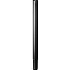 Svarta Bordsben Tarrox PASO Höhenverstellbar 600-900 mm x Ø 50 mm Schwarz 1 Stück Tischbein