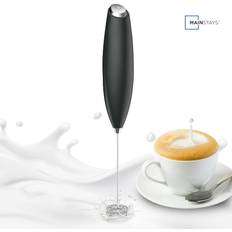 Mainstays Milk Frother Battery Powered Handheld Black