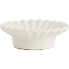 H&M Telysholder I Stengods - Hvit Lyslykt 3cm