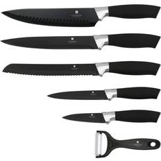 Scandinavian Collection 6-pak Kokkekniv, Forskærerkniv, Skrællekniv, Universalkniv, Grøntsagskniv, Brødkniv