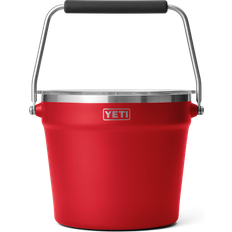 Yeti Rambler Beverage Rescue Red Ice Bucket