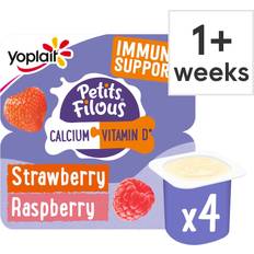 Strawberry and Raspberry Pots 4 x 85g