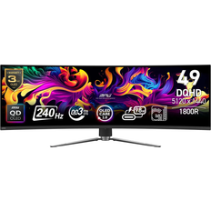 49 inch monitor MSI MPG 491CQPX QD-OLED Gaming Monitor