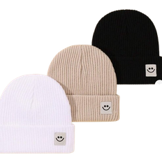 0-1M/1-3M/12-18M/18-24M/3-6M/6-9M/9-12M Beanies Shein pcs Pack Baby Stroller Logo Knitted Beanies Winter Warm