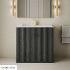 Black bathroom vanity Swiss Madison Lafayette 36 Inch Freestanding Bathroom Vanity Cabinet