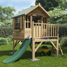 BillyOh Pressure Treated 4 x 4 Bunny Max Tower with Slide