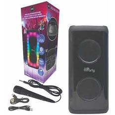 Large Multi-Coloured Light Bluetooth Speaker with Mic