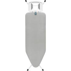 Brabantia Size C Ironing Board With Solid Steam Iron Rest - Silver