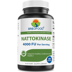 BEST Brieofood Nattokinase 4000 FU 180 Capsules 180 pcs