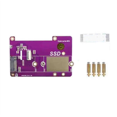 Controller Cards Tauoh Raspberry PCIe to M.2 NVME SSD Interface Expansion Board Module