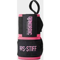 Wrist Wraps With Thumb Loop 40 cm Rosa