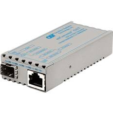 Omnitron miConverter SFP Transceiver Fiber Media Converter 1239-0-1