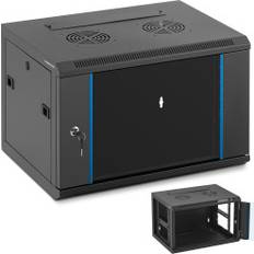 Hpa Hängande Installationsserver RACK-SKåp 19'' 6U IP20 60 kg 54 x 40 x 35 cm Svart