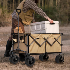 Utility Wagons Staykiwi 38 Inch Steel Collapsible Folding Wagon
