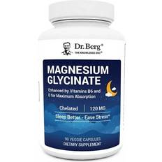 Dr. Berg Magnesium Glycinate 120 mg Capsules With Zinc Vitamin D3 B6