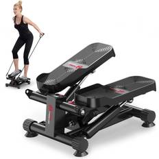 Mini Hydraulic Stepper with Resistance Bands