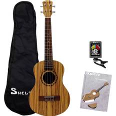 Ukulele shelter Shelter UK4T Tenor Ukulele Pakkeløsning