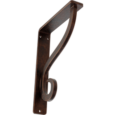 Moulding & Millwork Ekena Millwork 1 1/2 W x 5 1/2 D x 8 H Ashford Single Wrought Iron Bracket