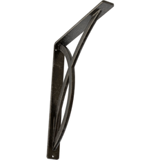 Columns, Dentils & Corbels Ekena Millwork BKTM01X10X12SMIAWS Metal Bracket 1 1/2 W x 10 D x 12 H
