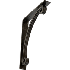 Moulding & Millwork Ekena Millwork 2 W x 12 D x 15 H Legacy Wrought Iron Bracket