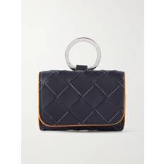 Bottega Veneta Intrecciato Leather AirPods Pro Case Men Black