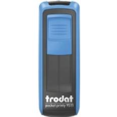 Frimerker & stempler Trodat Stempel Pocket Printy 9511 Blå