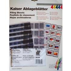 Analogue Camera Accessories Kaiser 2610 Pack 25 Sheets 120 620 Film Negative Storage Filing Pages Glassine