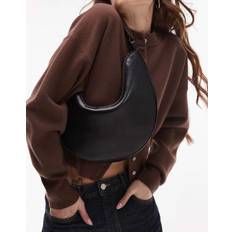Topshop Sydney Scoop Shoulder Bag - Black