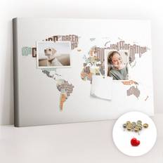 Brown Bulletin Boards East Urban Home Maisam Wall Mounted Cork Board 40cm H x 60cm W x 2.5cm D