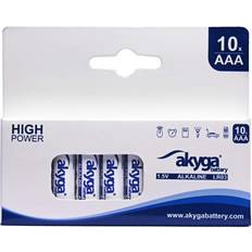 Akyga AAA LR03 AA Battery 1300 mAh 1.5 V 10 pcs