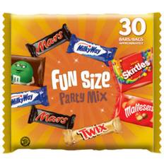 Mars Confectionery & Biscuits Mars Twix and More Funsize Milk Chocolate Party Bag 540g