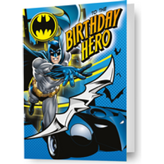 DC Comics Batman Birthday Hero Birthday Card With Badge