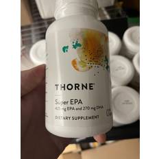 Thorne Fatty Acids Thorne Super EPA Omega-3 Fatty Acids 425 mg and DHA 270 mg Supplement 90 Gelcaps