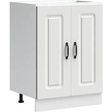 vidaXL Sink Base 60 cm Kalmar White Storage Cabinet