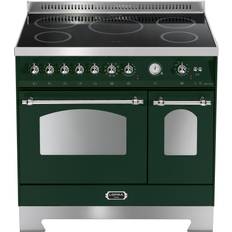 90cm - Elugnar Spisar Lofra Dolce Vita 90 cm Induktion 2 Ugnar Grön/Krom