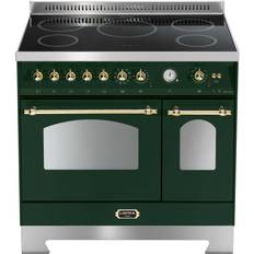 90cm - Elugnar Spisar Lofra Dolce Vita 90 cm Induktion 2 Ugnar Grön Mässing Grön