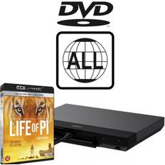 Sony Blu-ray & DVD-Players Sony Blu-Ray Player UBP-X700 Multiregion for DVD Inc Life of Pi 4K UHD