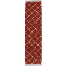Roseland Furniture Willow Shaggy Diamond Rug Multiple Colours & Sizes