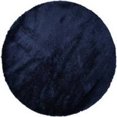 Claire Round Shaggy Solid Color Plush Pile Area Rug 160cm x 160cm